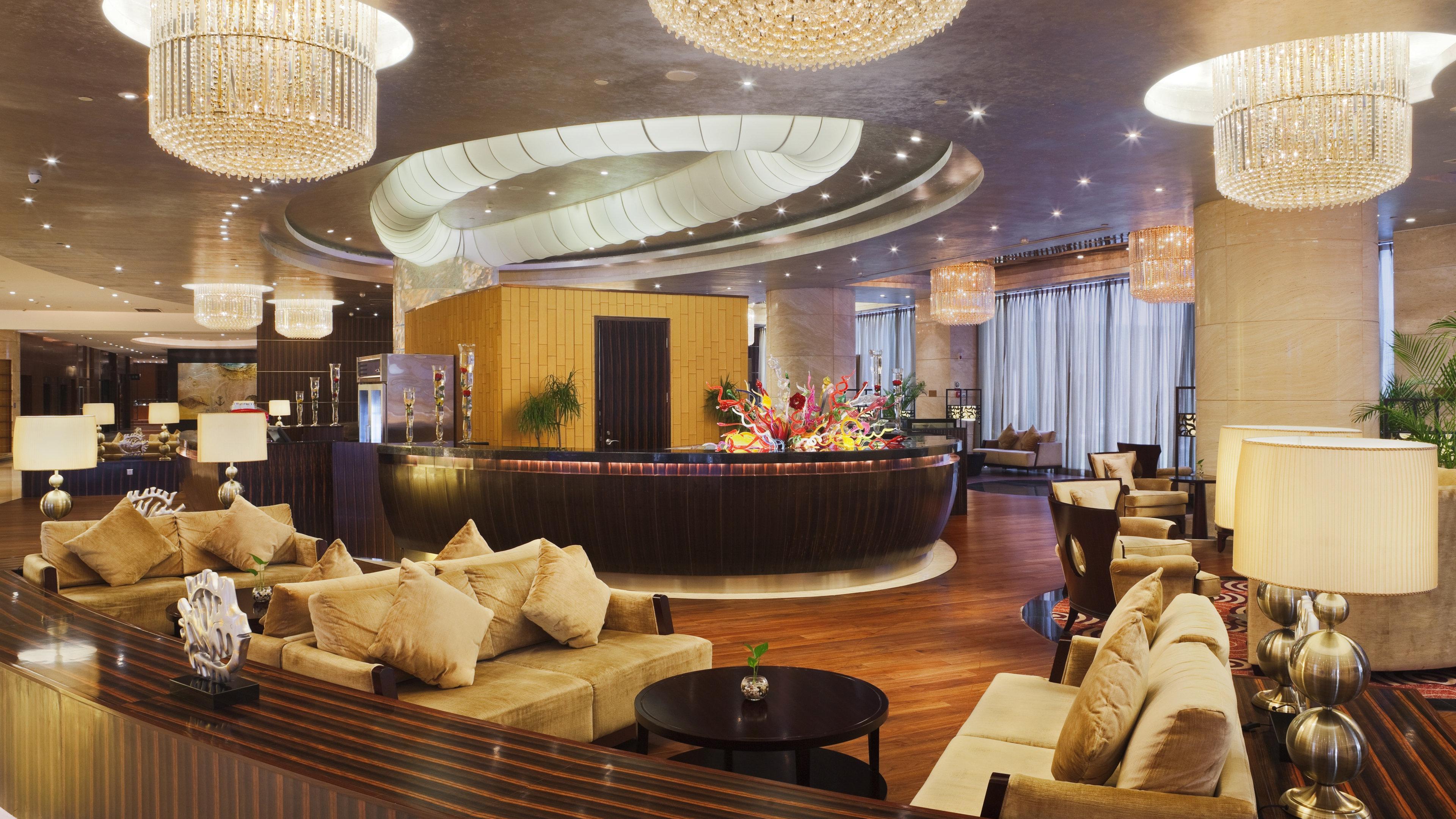 Crowne Plaza Yantai Sea View By Ihg Hotell Exteriör bild