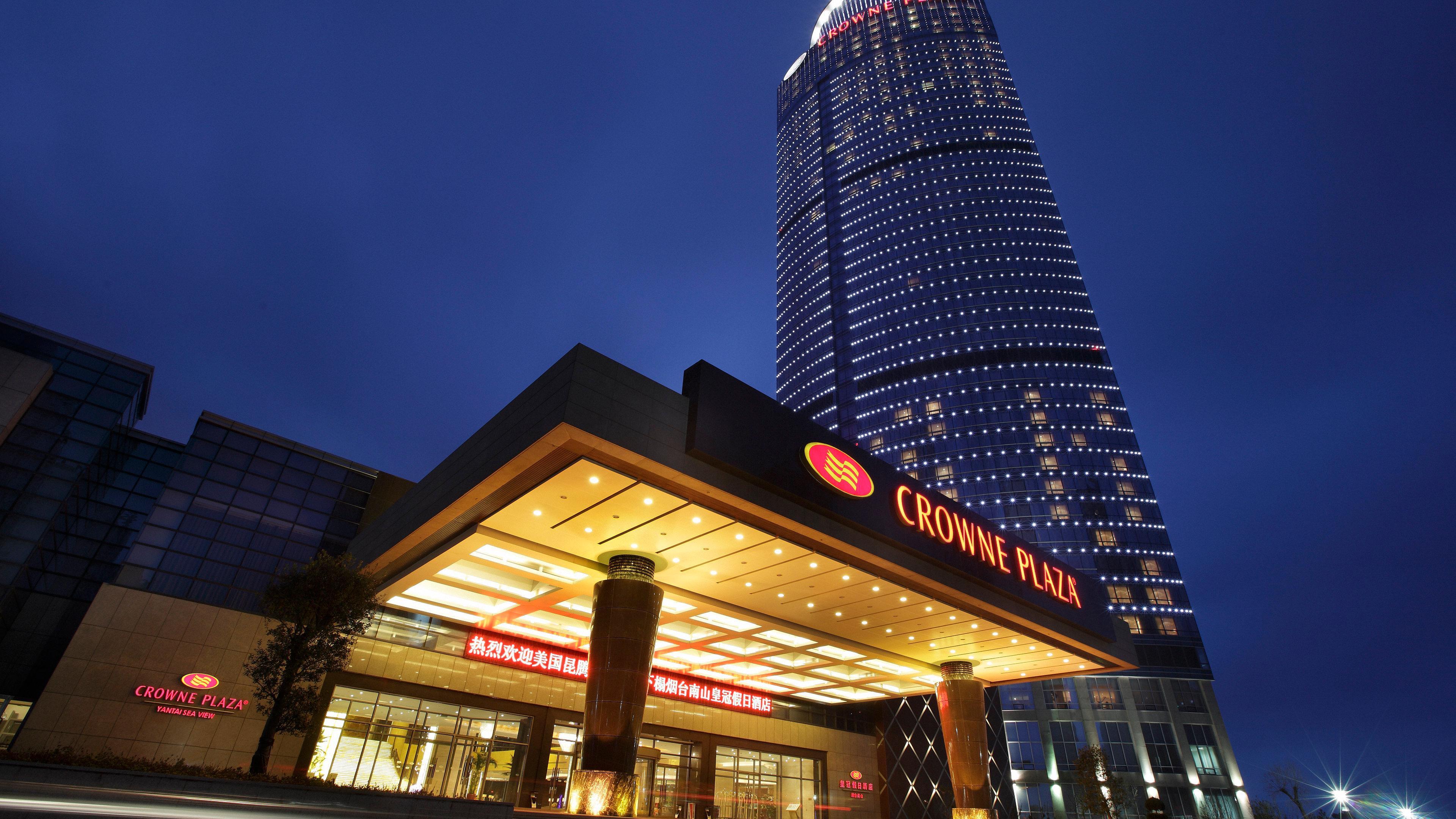 Crowne Plaza Yantai Sea View By Ihg Hotell Exteriör bild